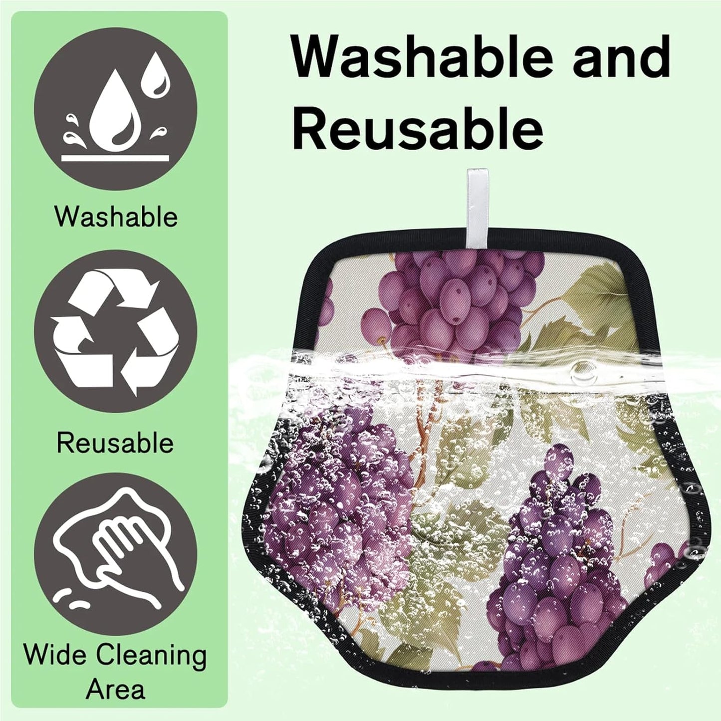 Pet Hair Removal Glove for Dogs Cats Reusable Washable Set