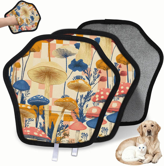 Pet Hair Removal Glove for Dogs Cats Reusable Washable Set