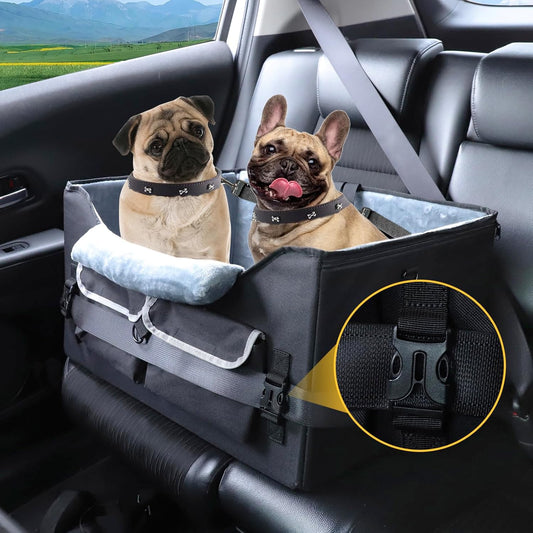 Foldable Dog Car Seat for Small/Medium Dogs,Potable Puppy