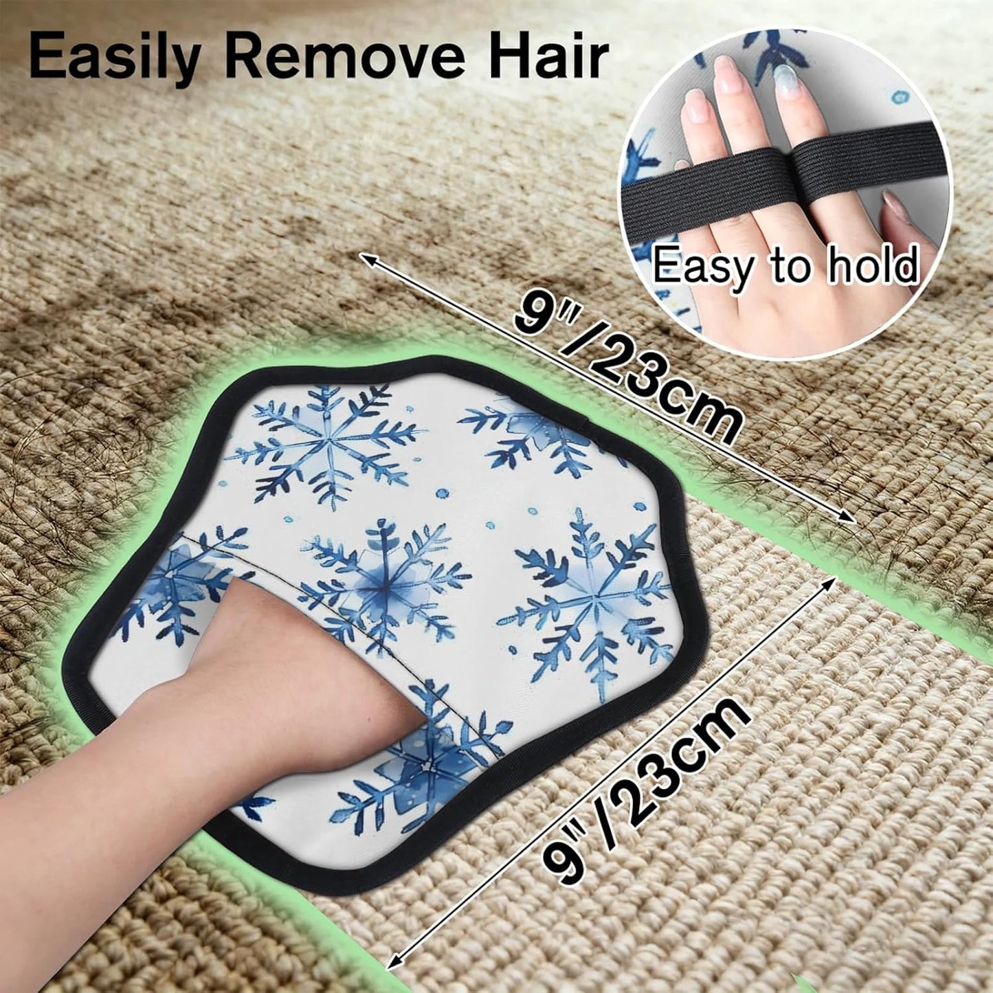 Pet Hair Removal Glove for Dogs Cats Reusable Washable Set