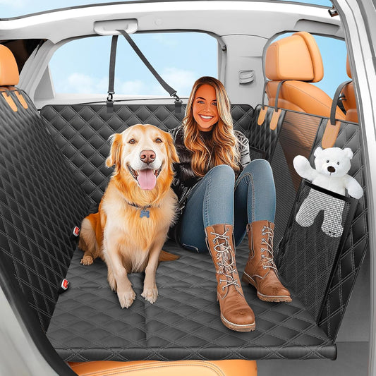 Back Seat Extender for Dogs with Hard Bottom/Large Space