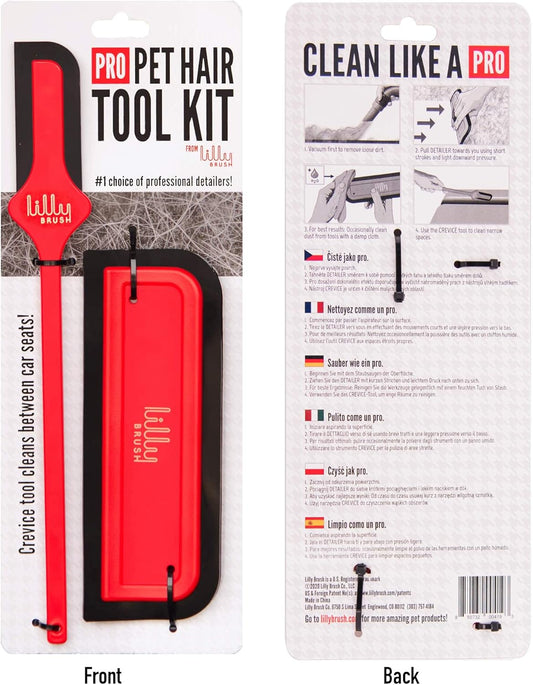 Pro Pet Hair Tool Kit | Pet Hair Remover for Couch, Car