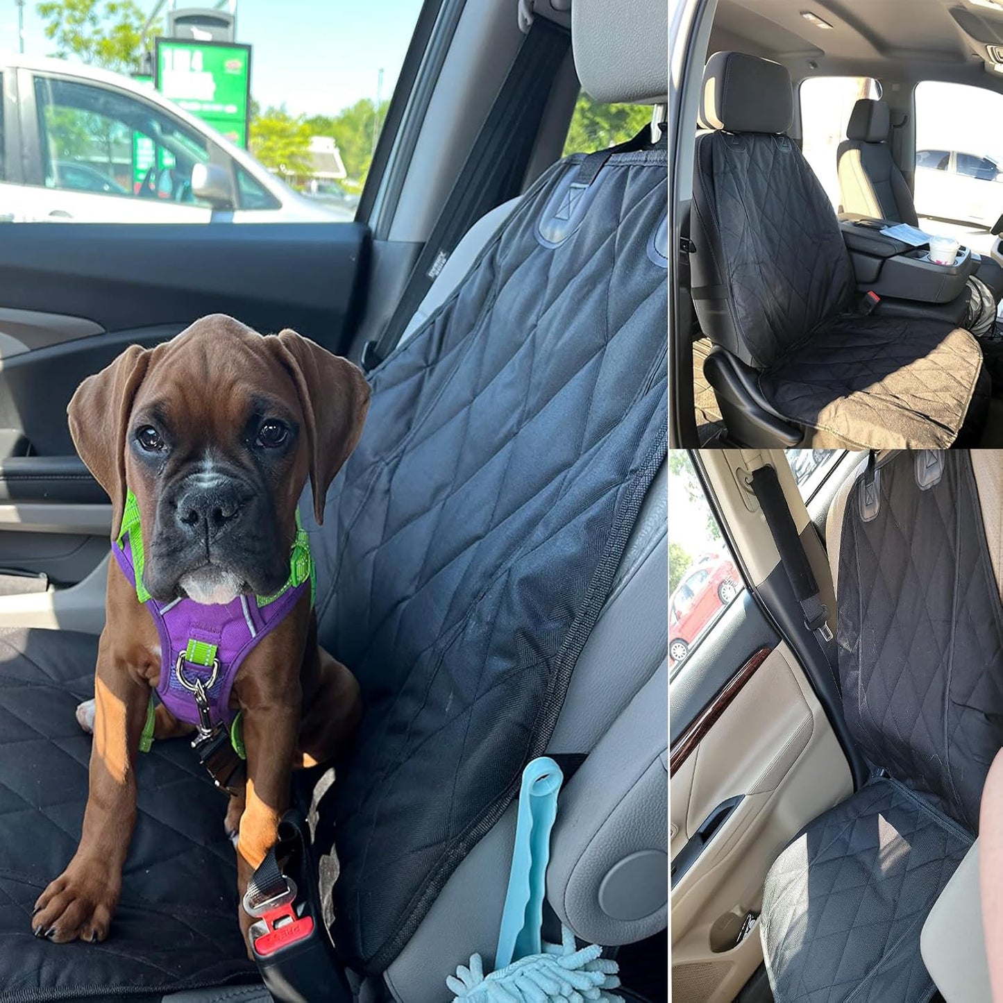 Dog Seat Cover Cars Trucks SUVs, Thick Pets Car Seat Cover