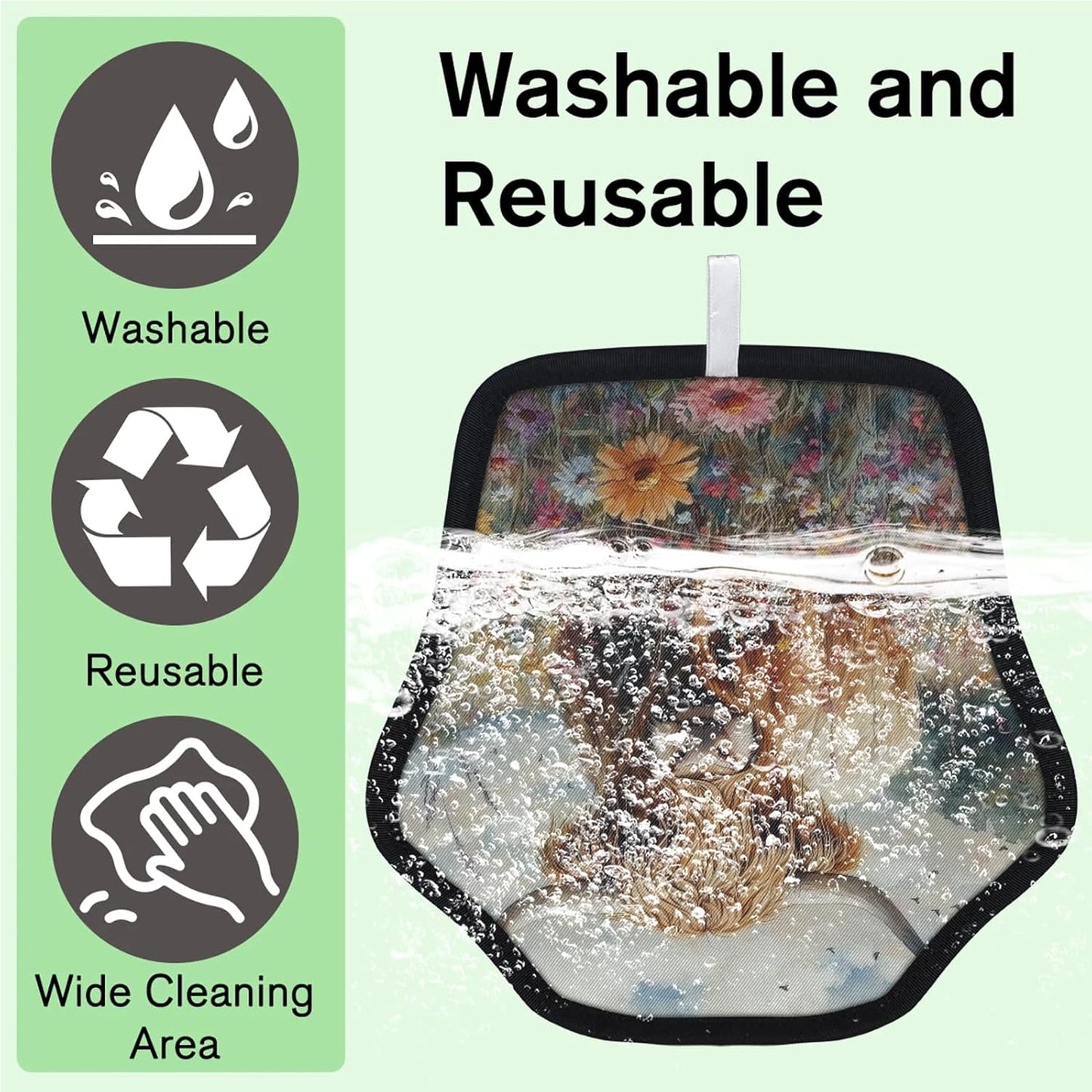 Pet Hair Removal Glove for Dogs Cats Reusable Washable Set