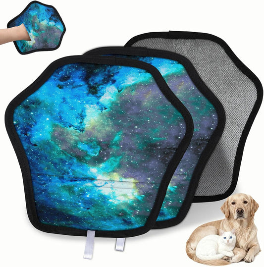 Pet Hair Removal Glove for Dogs Cats Reusable Washable Set