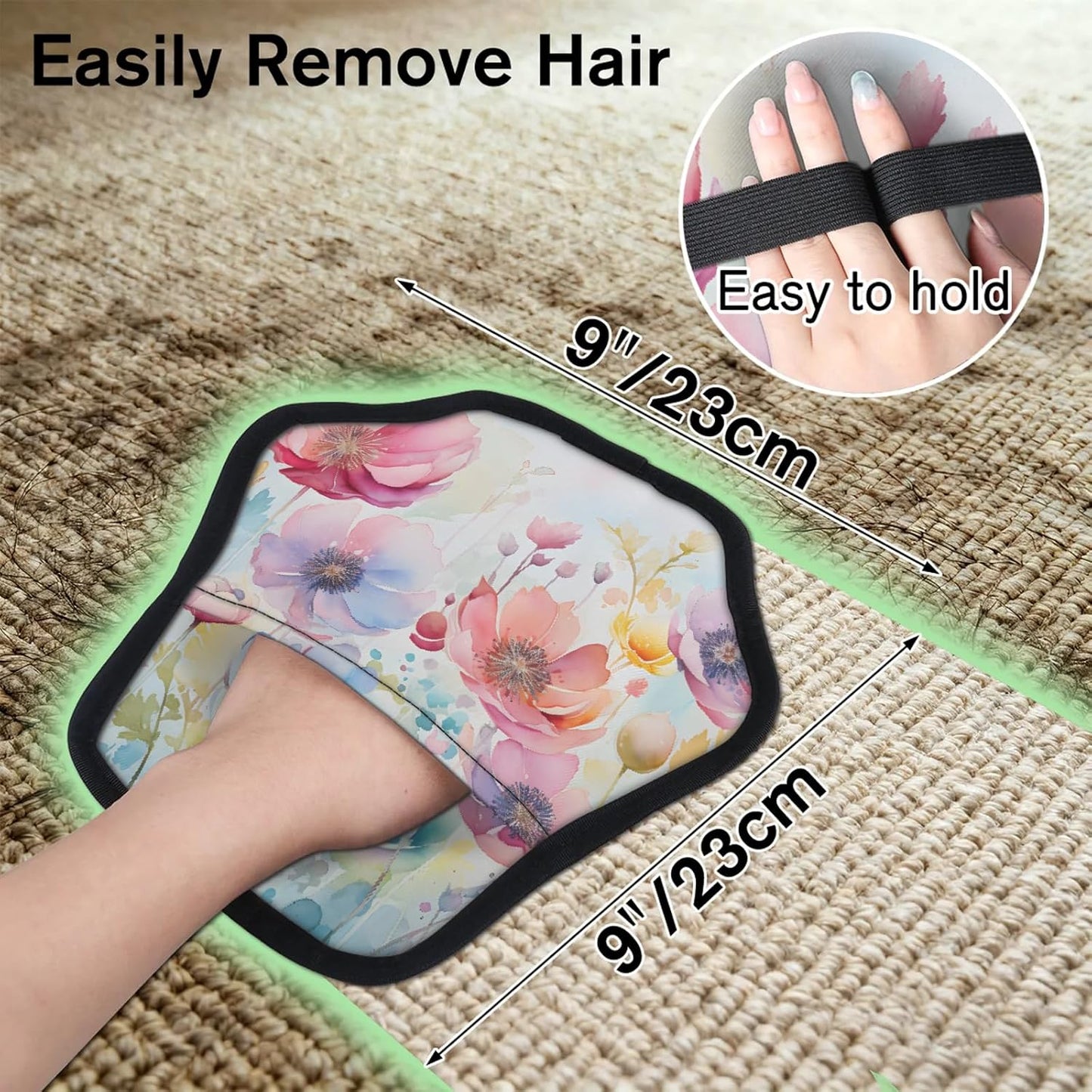 Poppy Spring Summer 2Pcs Electrostatic Reusable Pet Hair