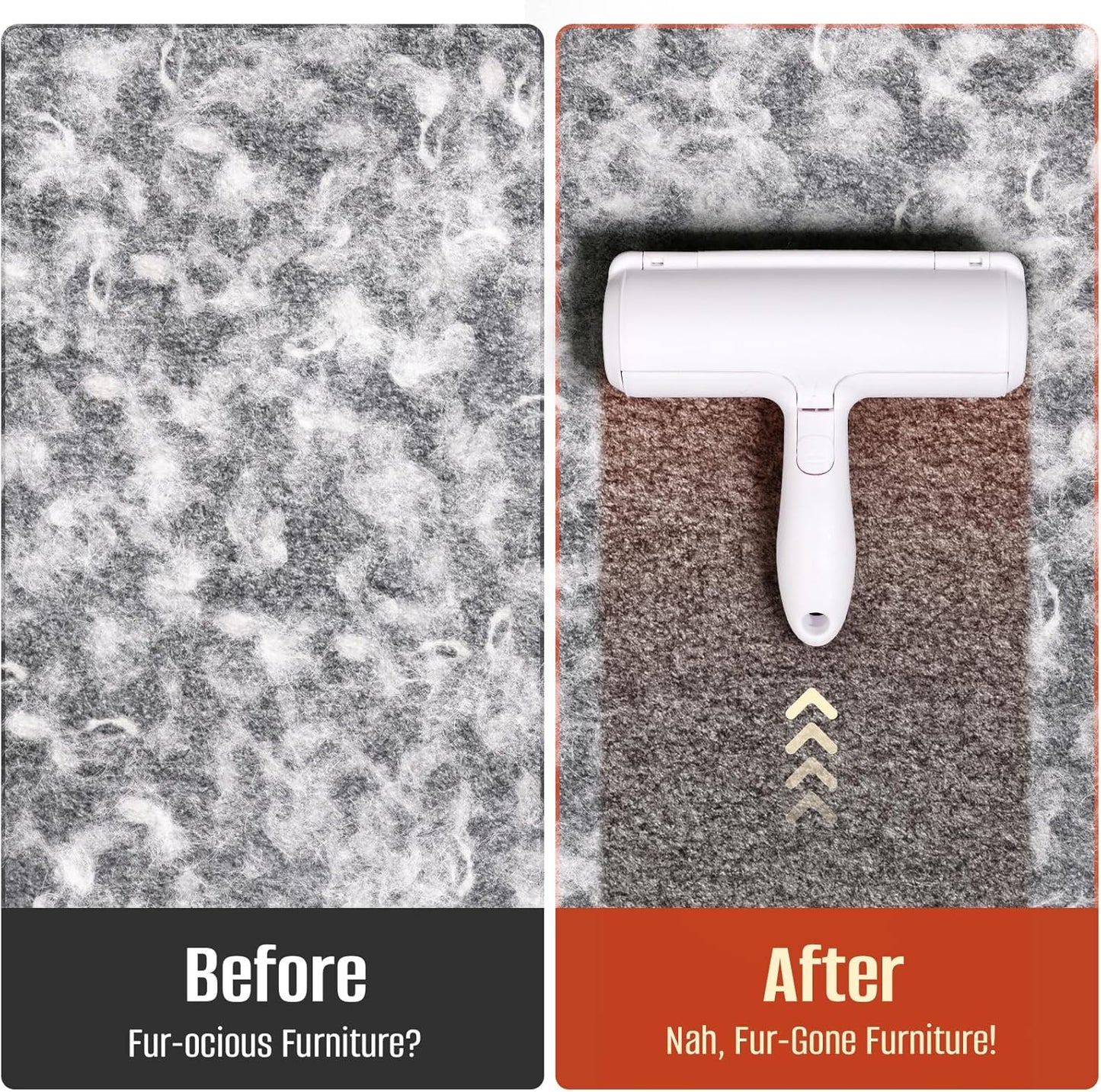 Pet Hair Removal Roller - Reusable Cat and Dog Fur Remover