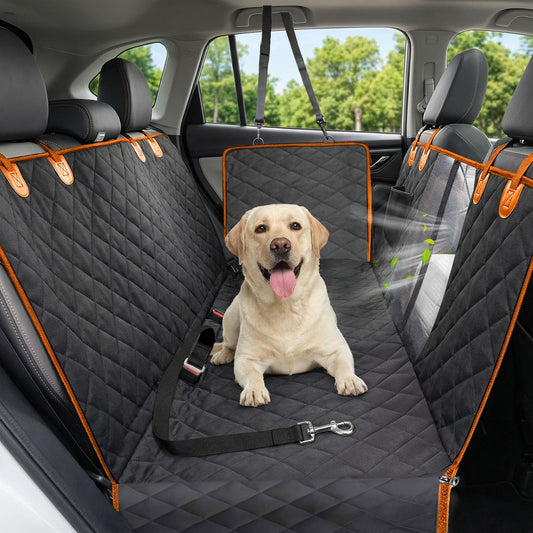 Dog Car Seat Cover, 600D Heavy Durable Dog Seat Cover for