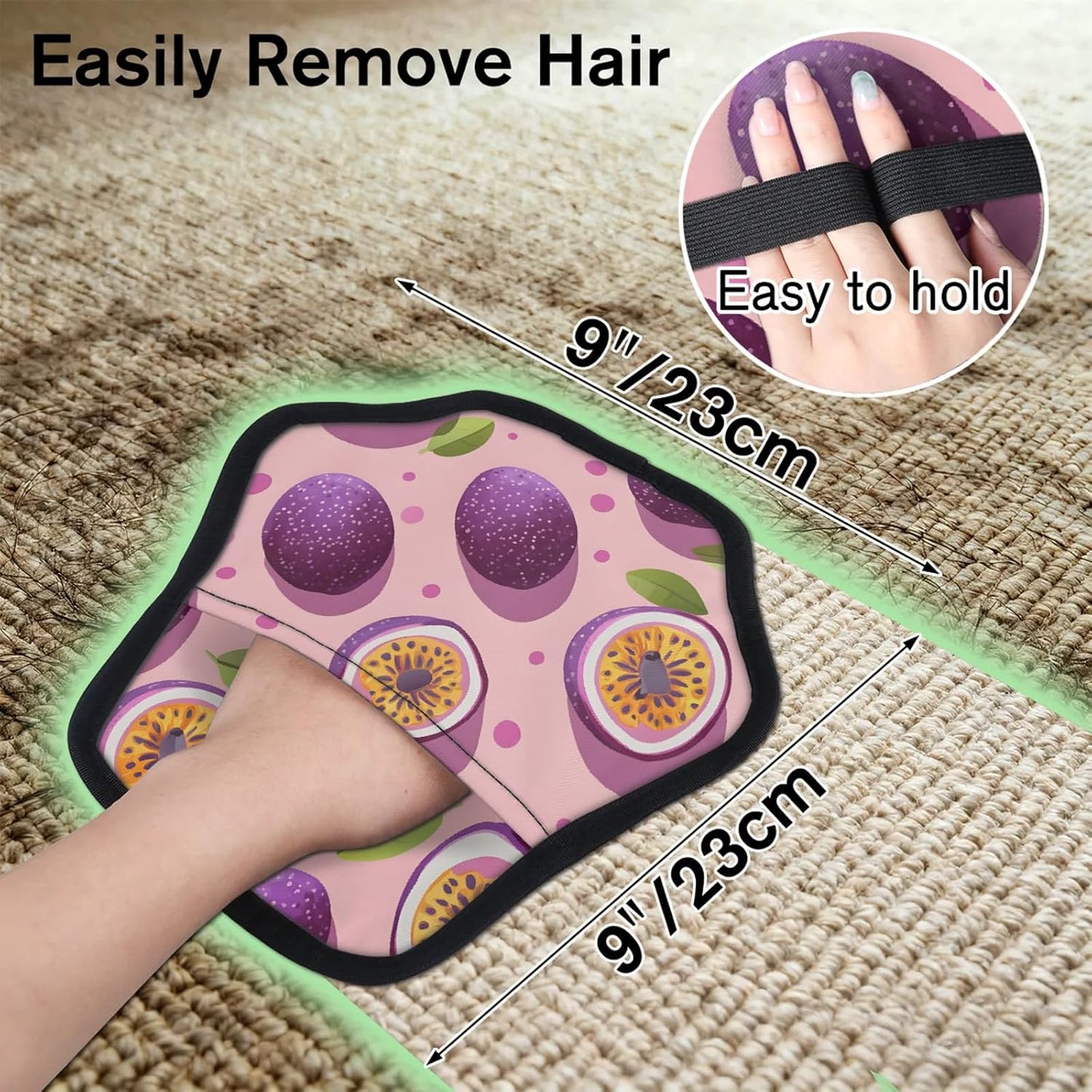 Pet Hair Removal Glove for Dogs Cats Reusable Washable Set