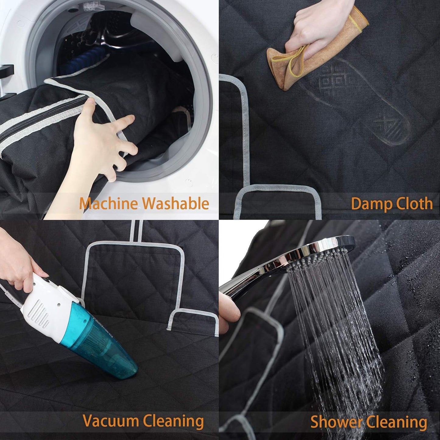 Dog Car Seat Cover Waterproof Dog Seat Cover for Cars Back