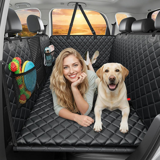 2026 Upgraded Back Seat Extender for Dogs - Large Hard