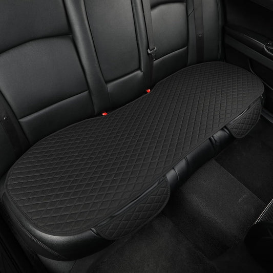 Linen Car Seat Covers,Bottom Seat Covers for Cars Include 1