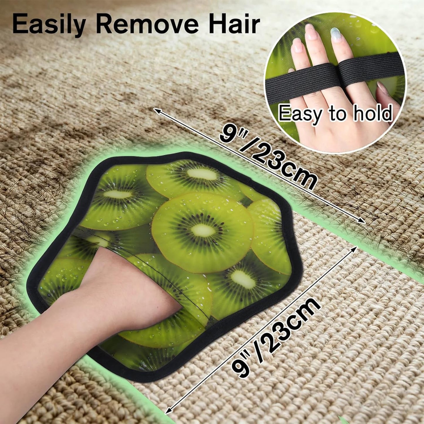 Pet Hair Removal Glove for Dogs Cats Reusable Washable Set