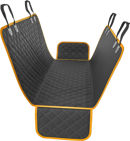 Dog Car Seat Cover for Back Seat, Waterproof Pet Hammock