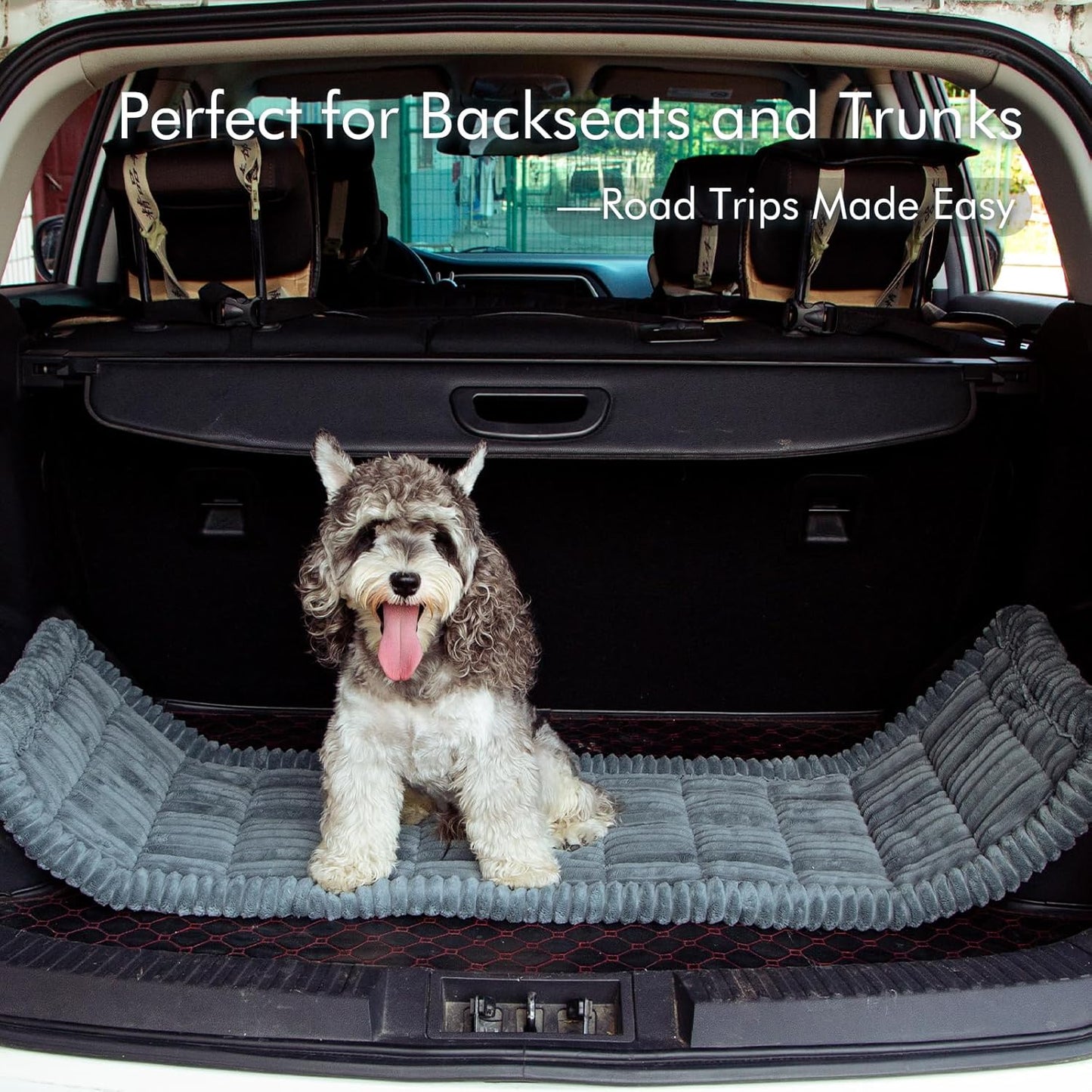 Dog Bed for Car, Pet Travel Backseat Mat for Vehicle SUV