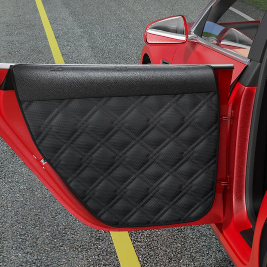 Dog Car Door Protector – 20% Larger Design for Sedans