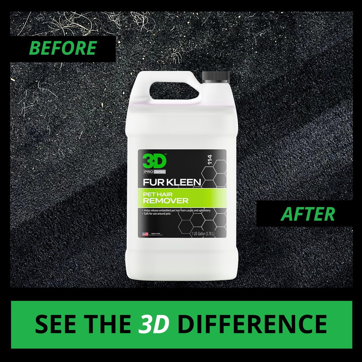 Fur Kleen - Pet Hair Remover & Cleaner