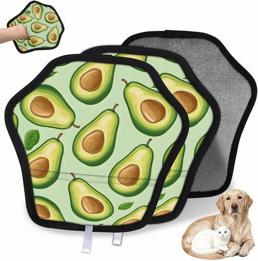 Pet Hair Removal Glove for Dogs Cats Reusable Washable Set