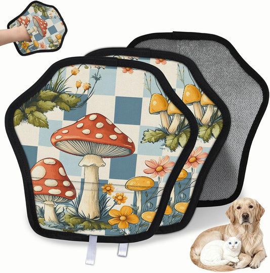 Pet Hair Removal Glove for Dogs Cats Reusable Washable Set