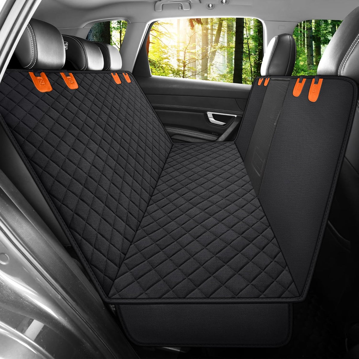 Dog Back Seat Cover Protector for Cars SUV and Trucks with