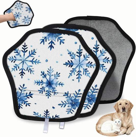 Pet Hair Removal Glove for Dogs Cats Reusable Washable Set