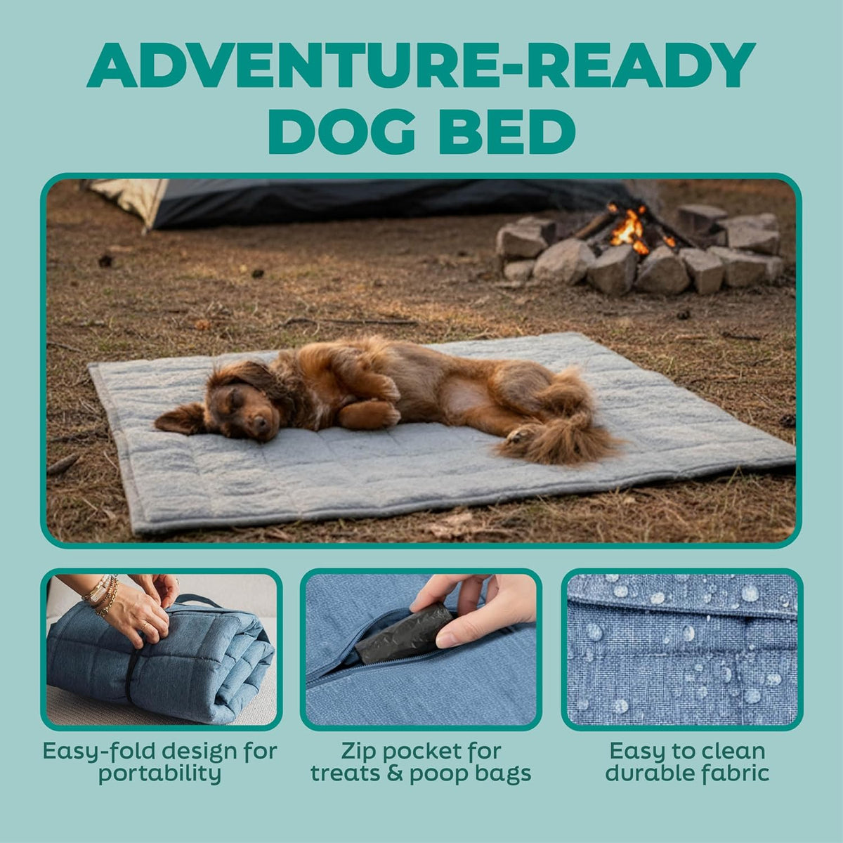 Nomad Nap Mat - Travel Dog Bed