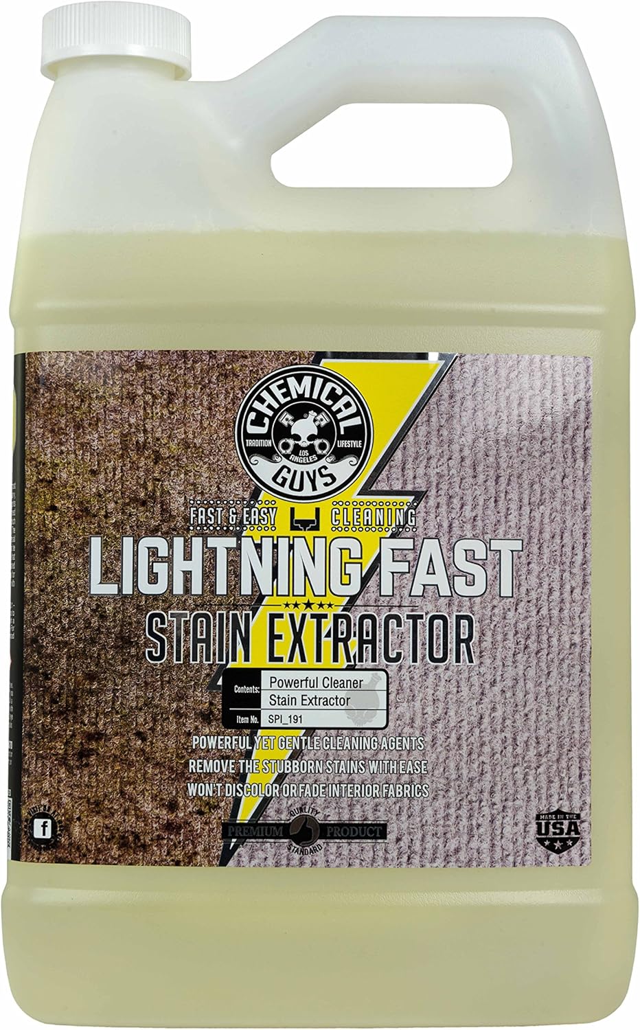 Lightning Fast Carpet and Upholstery Stain Extractor