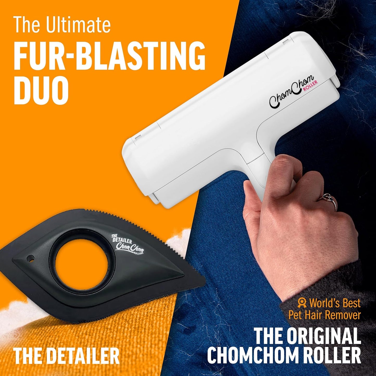 & Detailer Bundle - Pet Hair Remover and Reusable Lint