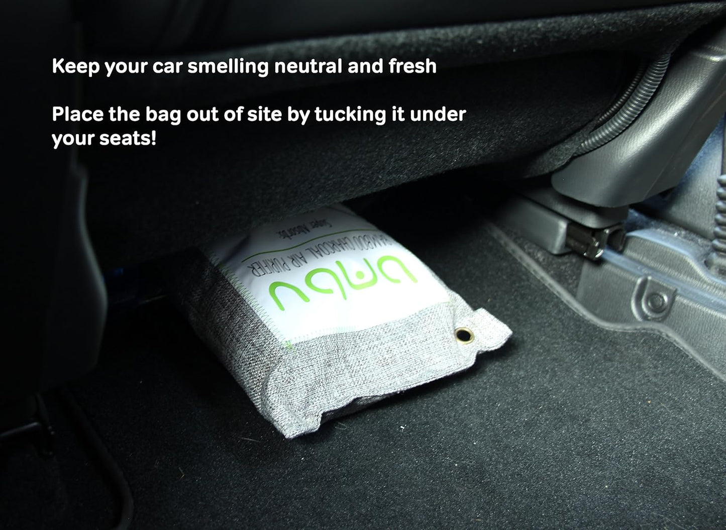 1000g Large Bamboo Charcoal Air Purifier Bag - Car