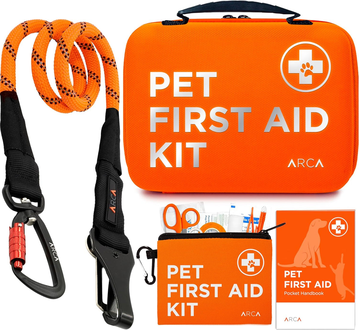 Dog Travel Safety Bundle – Pet First Aid Kit & Car Seat