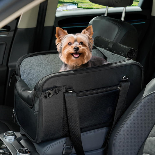 18 lbs Console Dog Car Seat Luxury Center Console Dog Car