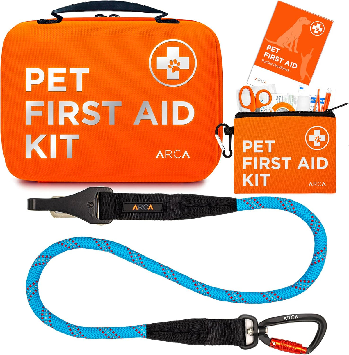 Dog Travel Safety Bundle – Pet First Aid Kit & Car Seat