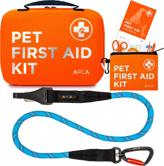 Dog Travel Safety Bundle – Pet First Aid Kit & Car Seat