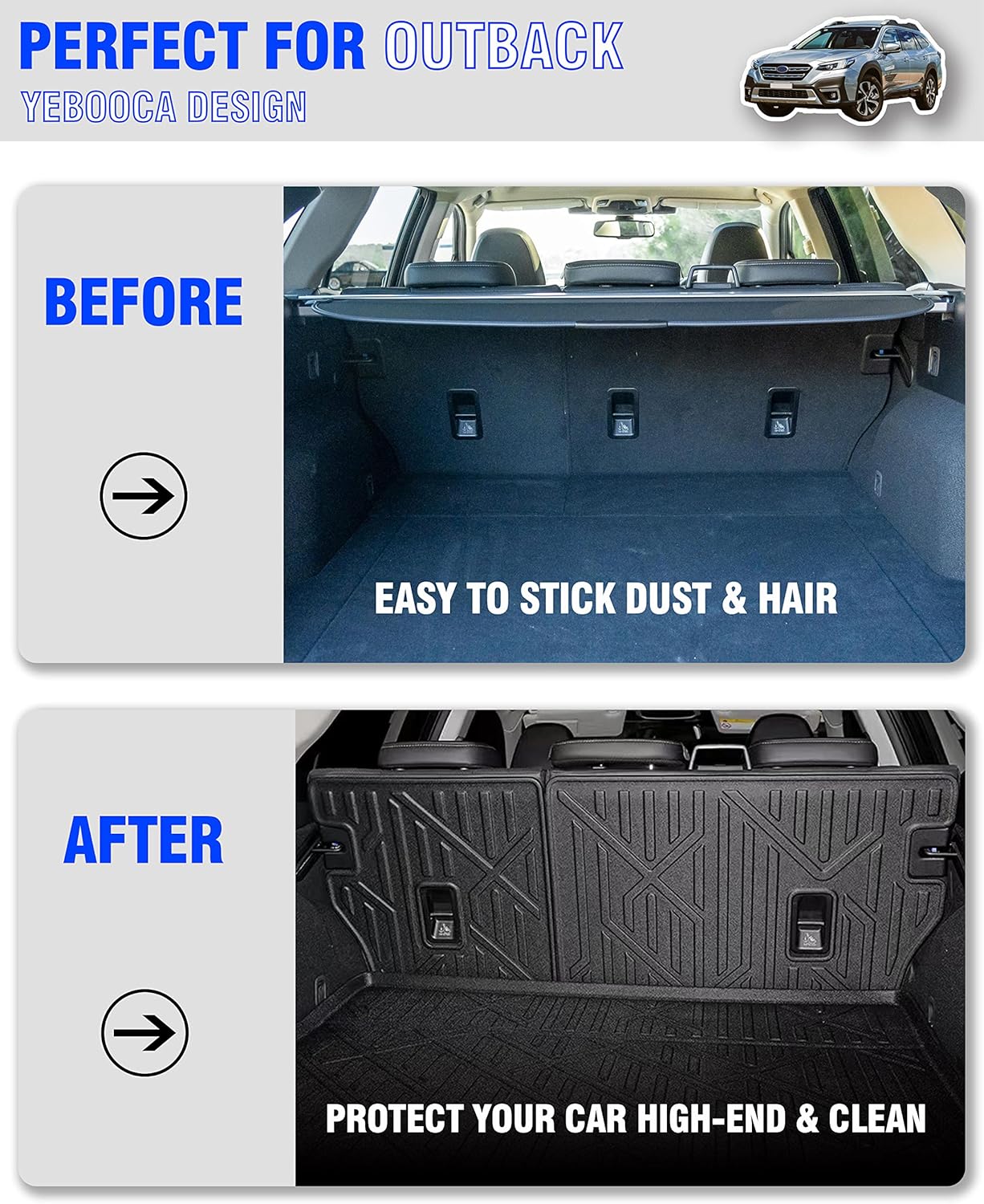 Subaru Outback Accessories Rear Seat Back Cover Backrest