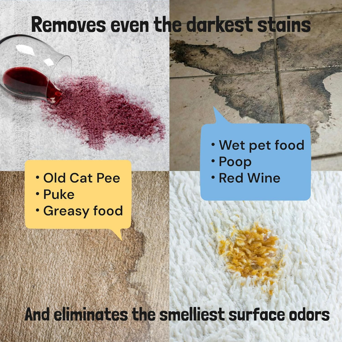 Oxy Pet Stain and Odor Eliminator - Oxygen Powered Carpet