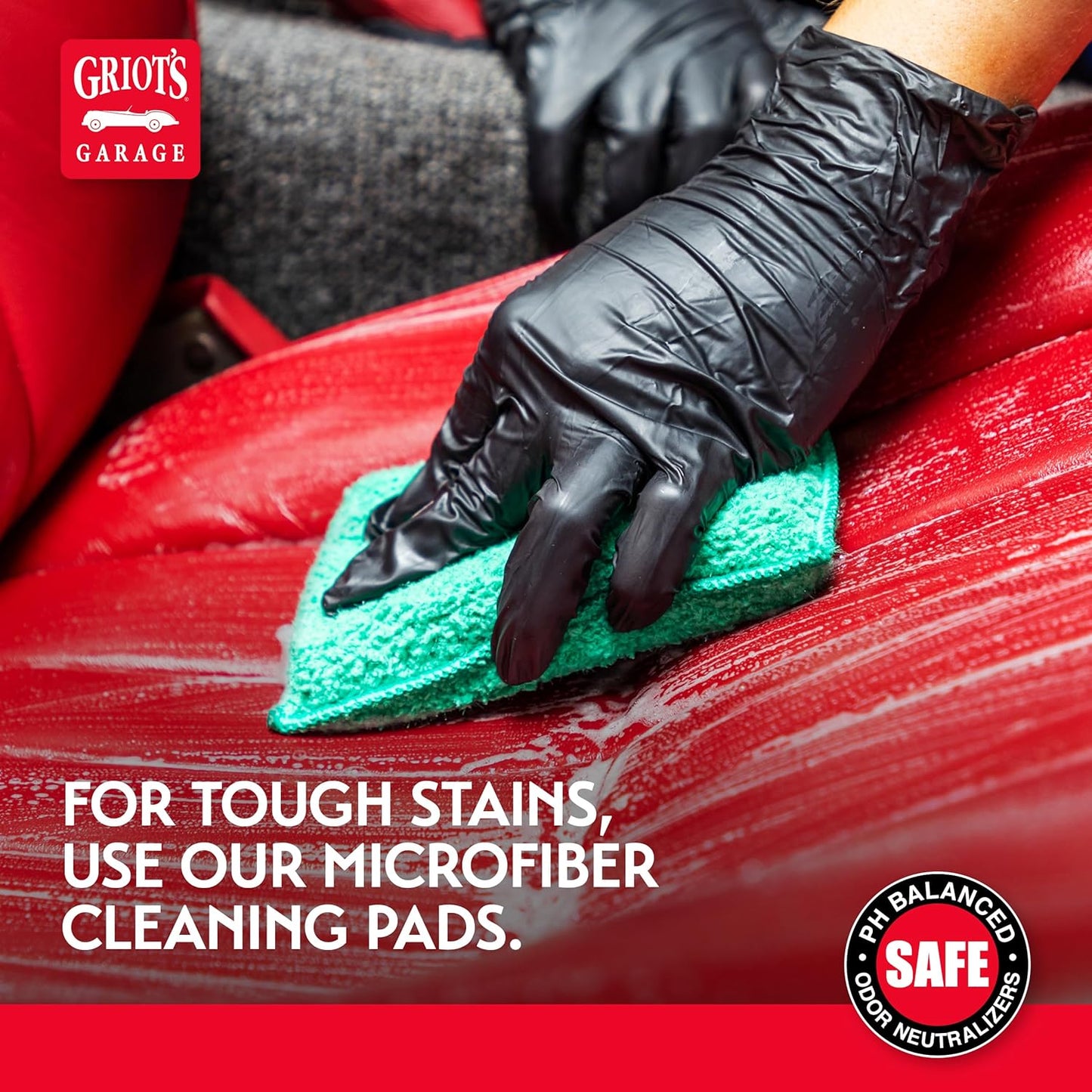 Odor Neutralizing Leather Cleaner for Car Seats, Dashboard