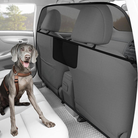 Dog Car Barrier, 61.4" Wide, Car Divider for Trucks, Large