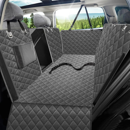 Dog Back Seat Covers for Trucks, with Big Mesh Window, XL
