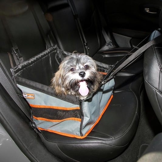 Buckle N Go Dog Car Seat for Small Dogs, Waterproof Fabric