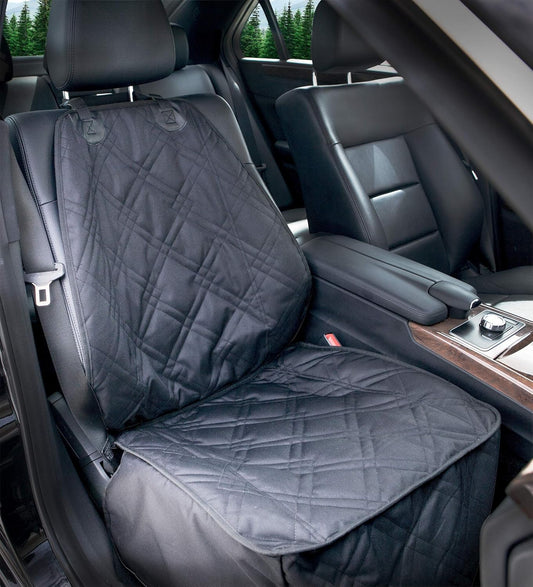 Bulldogology Front Car Seat Covers for Dogs - Heavy Duty