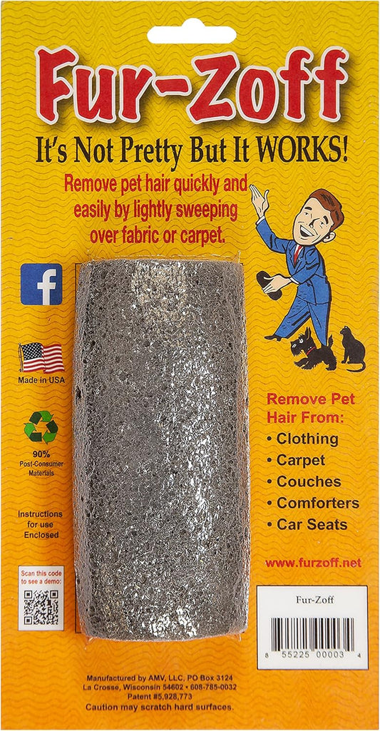 Pet Hair Removal Tool for Carpet, Car, Rugs, Bedding