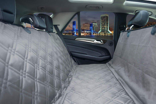 Bulldogology Dog Car Seat Cover Waterproof Heavy Duty Bench