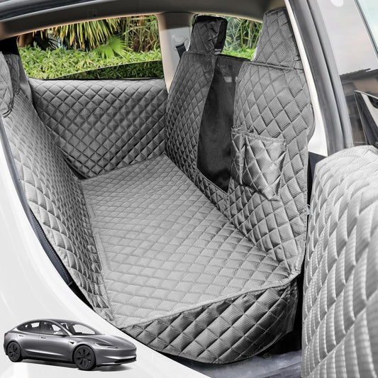 Dog Seat Covers for Tesla Model 3 & Y Back Seat with 2 Pack