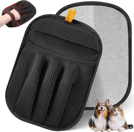 Pet Hair Removal Glove for Cats & Dogs, Upgraded