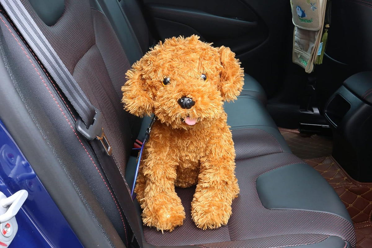 Pet Dog Car Seat Belt Restraint, Coated Stainless Steel