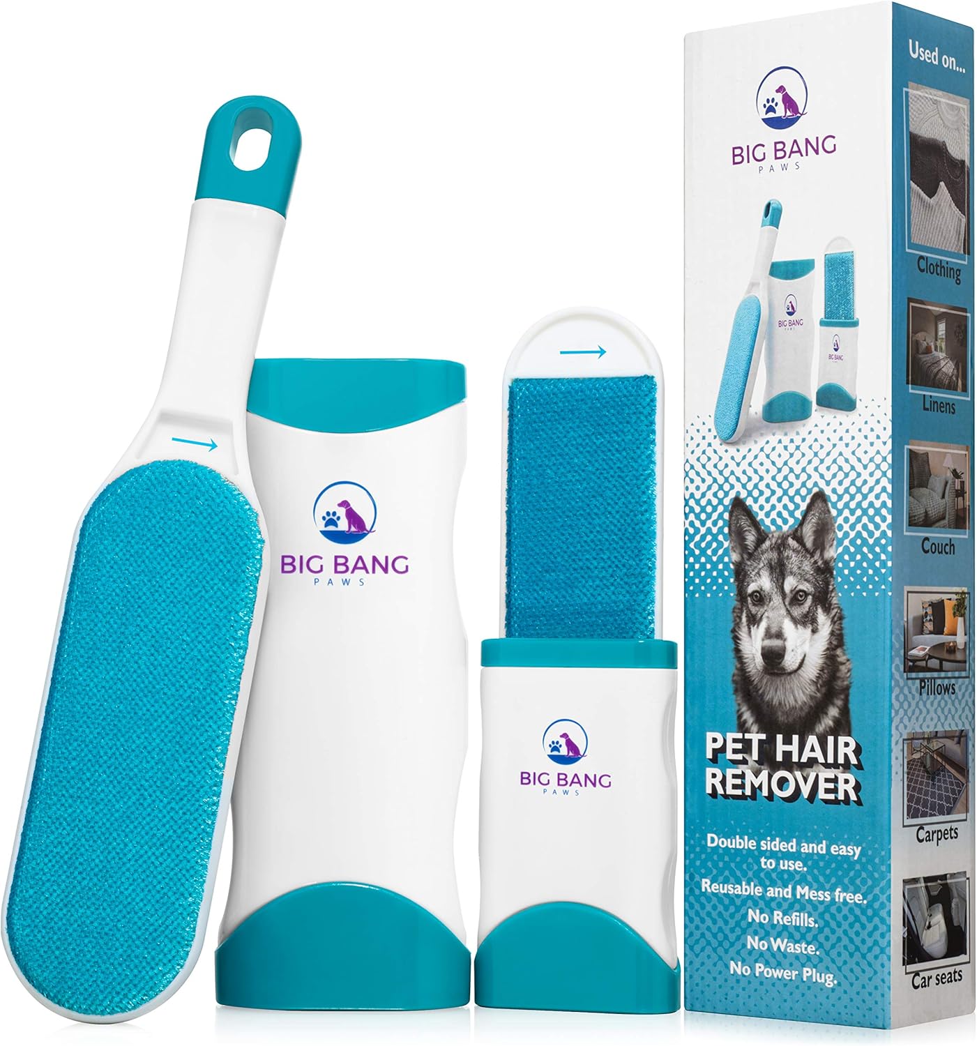 Pet Hair Remover Brush - Dog Hair Remover for Clothes
