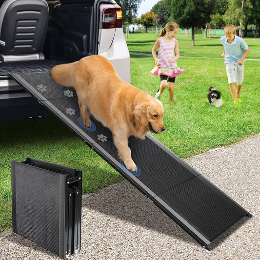 Dog Ramp, Dog Ramp for Car with Anti-Slip Surface