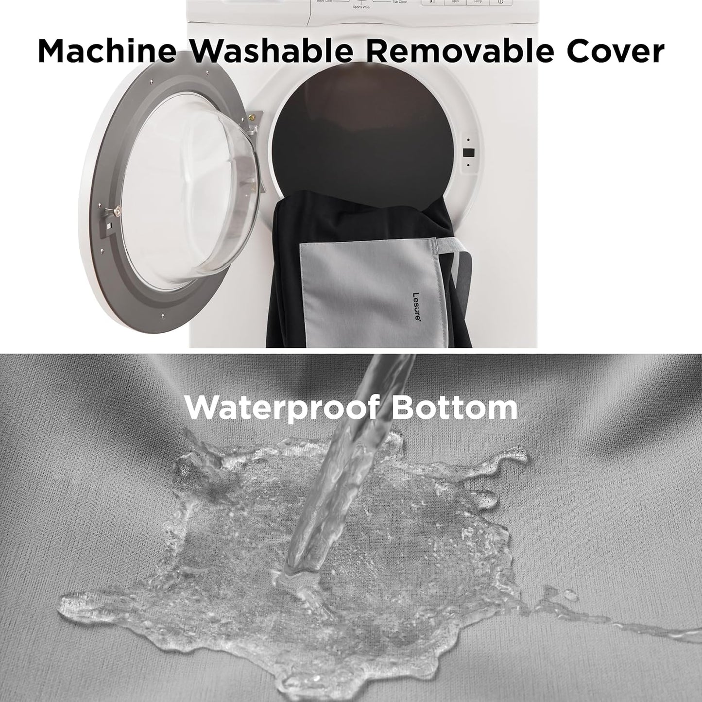 Lesure Small Dog Car Seat for Small Dogs - Waterproof Dog