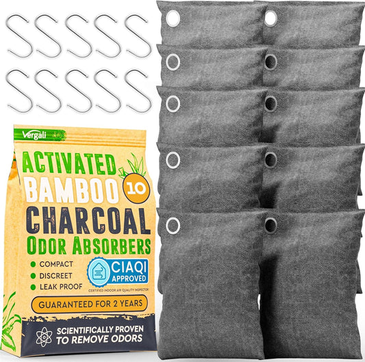 Activated Charcoal Odor Absorber for Strong Odors in Car