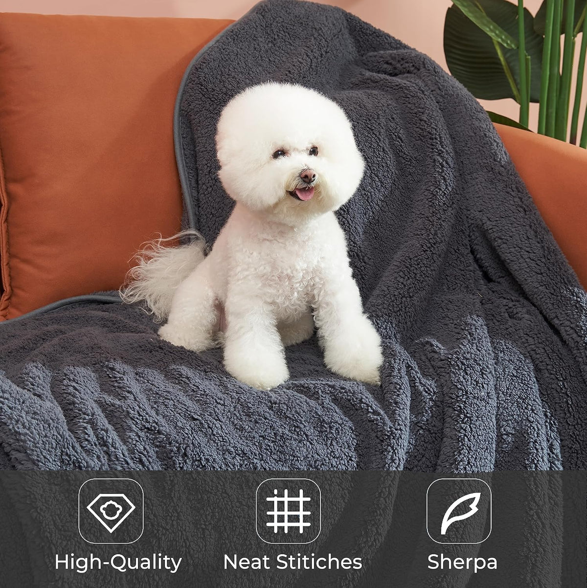 Waterproof Blanket 55 X 39 Inches for Couch, Chairs, Car